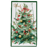 Christmas Tree Gift Bag Kleine Geschenktüte (Vorderseite)