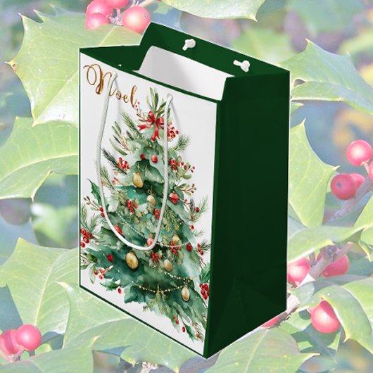 Christmas Tree Gift Bag Mittlere Geschenktüte