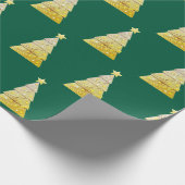 Christmas tree gift wrap geschenkpapier (Ecke)