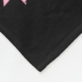 Christmas Tree Gingerbread Man Bow Pattern Xmas Gi Fleecedecke (Ecke)