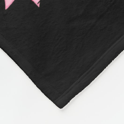 Christmas Tree Gingerbread Man Bow Pattern Xmas Gi Fleecedecke (Ecke)