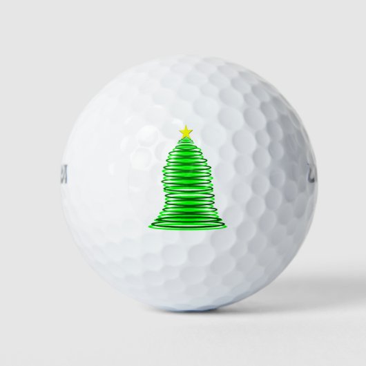 Christmas Tree Golf Ball (Vorderseite)