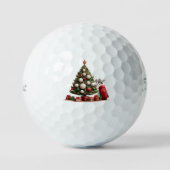 Christmas Tree Golf Balls Golfball (Vorderseite)
