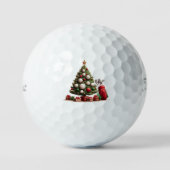 Christmas Tree Golf Balls Golfball (Vorderseite)