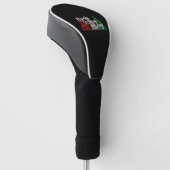 CHRISTMAS TREE GOLF HEADCOVER (angewinkelt)