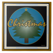 Christmas Tree Graphics Fliese (Vorderseite)