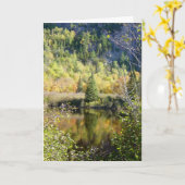 Christmas tree holiday greeting card karte (Gelbe Blume)