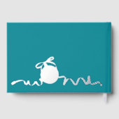 Christmas Tree Holiday Party Foil Gästebuch (Rückseite)