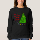 Christmas Tree Holiday Stress Sweatshirt (Vorderseite)