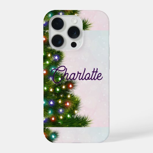 Christmas Tree iPhone Hülle (Rückseite)