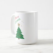 Christmas tree kaffeetasse (Vorderseite Links)