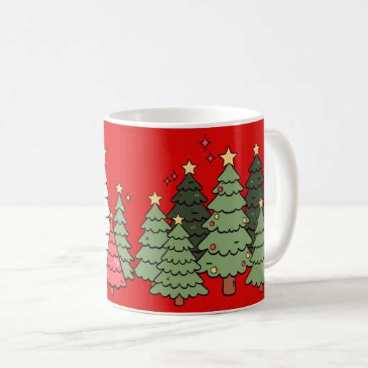 Christmas Tree  Kaffeetasse (VorderseiteRechts)
