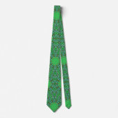 Christmas Tree Kaleidoscope Neck Ties Krawatte (Vorderseite)