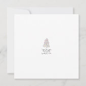 Christmas Tree Karte (Rückseite)
