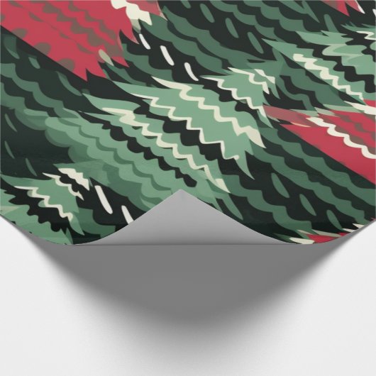 Christmas Tree Lot Geschenkpapier (Ecke)