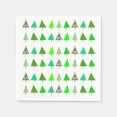 Christmas Tree Lot Serviette (Vorderseite)