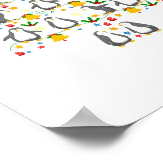 Christmas Tree Lover Woman Kid - Funny Merry Chris Poster (Ecke)