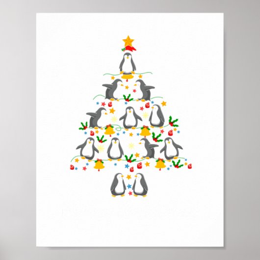 Christmas Tree Lover Woman Kid - Funny Merry Chris Poster (Vorne)