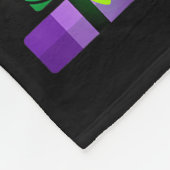 Christmas Tree Made Of Crayons School Teacher Life Fleecedecke (Ecke)