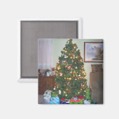 Christmas Tree Magnet (Vorderseite/Rückseite)