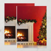 christmas tree menükarte (Vorne/Hinten)