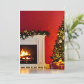 christmas tree menükarte (Stehend Vorderseite)