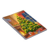 Christmas Tree | Merry Christmas Painting Notizblock (Rechte Seite)