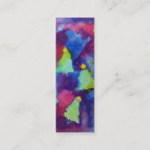 CHRISTMAS TREE MINI VISITENKARTE (Rückseite)