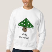 Christmas Tree Mushroom Sweatshirt (Vorderseite)