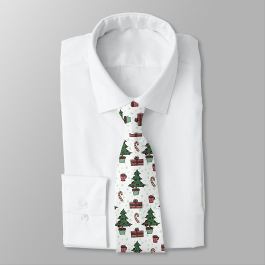 Christmas Tree Neck Tie Krawatte (Gebunden)