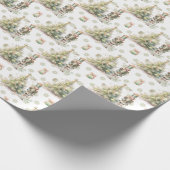 Christmas Tree Nutcracker Geschenkpapier (Ecke)