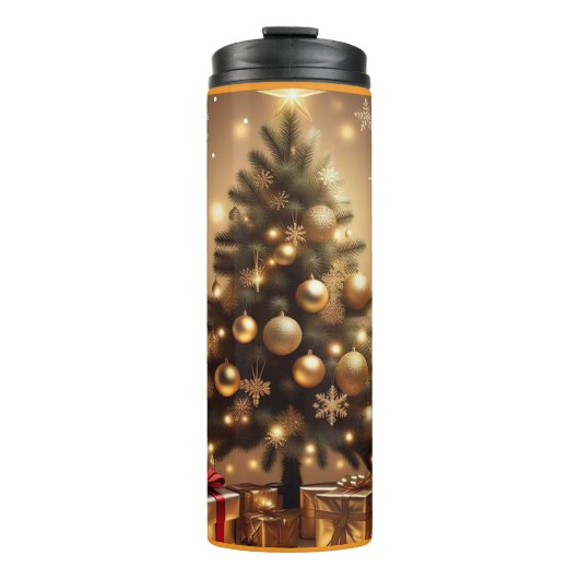 "Christmas Tree of Wonder" Thermosbecher (Vorderseite)