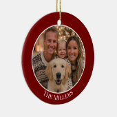 Christmas Tree Ornament Add Your Photo and Text (Rechts)