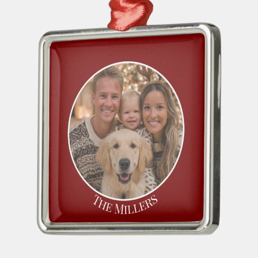 Christmas Tree Ornament Add Your Photo and Text (Links)