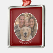 Christmas Tree Ornament Add Your Photo and Text Aus Metall (Links)
