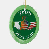 Christmas Tree Ornament Irish American Claddagh (Rechts)