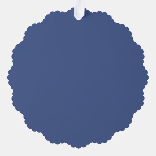 Christmas Tree Ornament Karte (Rückseite)