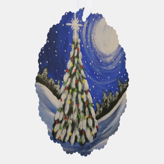 Christmas Tree Ornament Karte (Rechts)