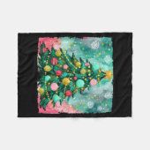 Christmas Tree Ornaments Holiday Xmas Lights Men W Fleecedecke (Vorderseite (Horizontal))