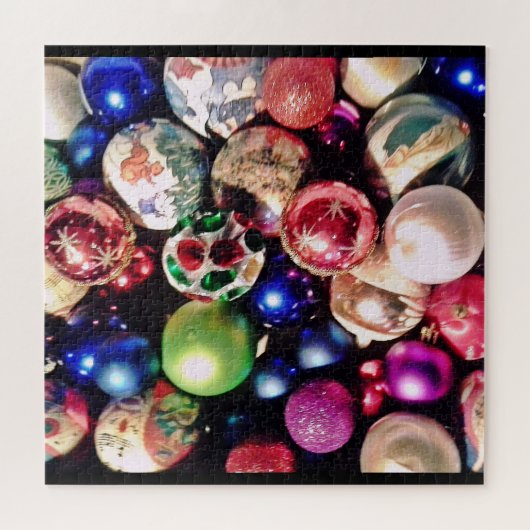 CHRISTMAS TREE ORNAMENTS PUZZLE (Horizontal)