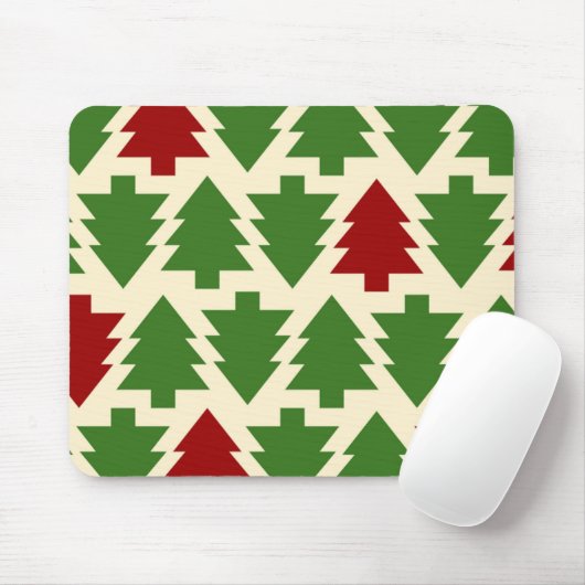 CHRISTMAS TREE PATTERN MOUSEPAD (Mit Mouse)