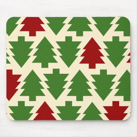 CHRISTMAS TREE PATTERN MOUSEPAD (Vorne)