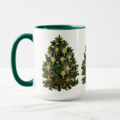 Christmas Tree Peace Love Hope Joy Party Tasse (Links)