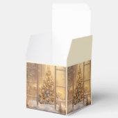 Christmas Tree Photo Favor Gift Box Geschenkschachtel (Geöffnet)