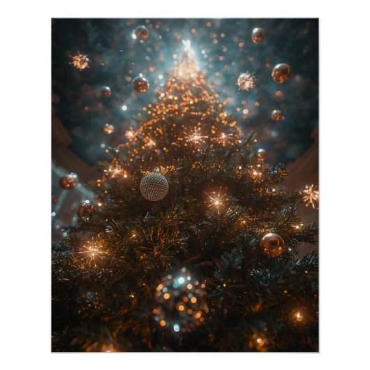 Christmas Tree Poster (Vorderseite)