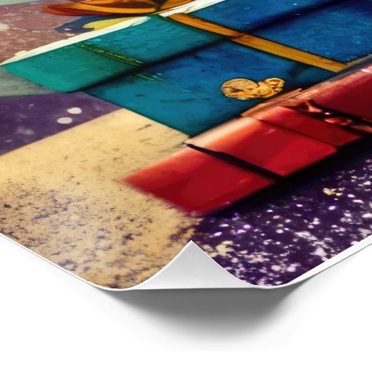 Christmas tree poster (Ecke)