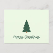 Christmas Tree Postkarte (Vorderseite)