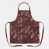 Christmas Tree Scatter Apron Schürze (Vorderseite)