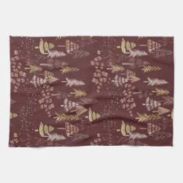 Christmas Tree Scatter Tea Towel Geschirrtuch