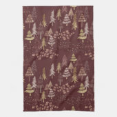 Christmas Tree Scatter Tea Towel Geschirrtuch (Vertikal)